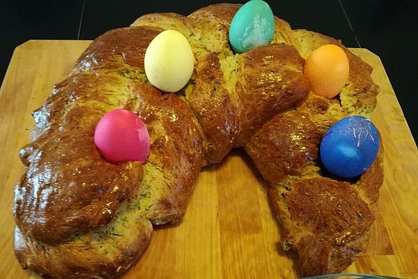 Easter Braid with Herbs