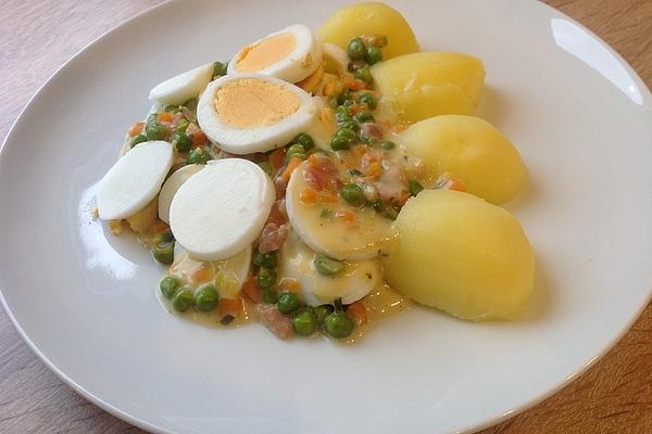 Egg Fricassee with Vegetables