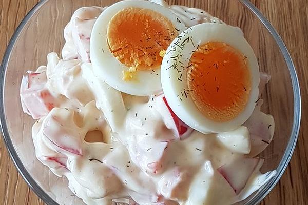 Egg Salad with Mustard Dressing
