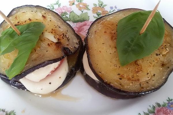 Eggplant – Mozzarella – Burger