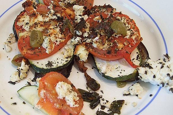 Eggplant with Sheep Cheese