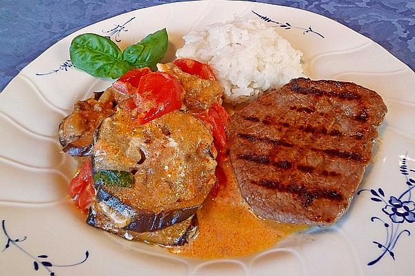 Eggplants with Tomatoes