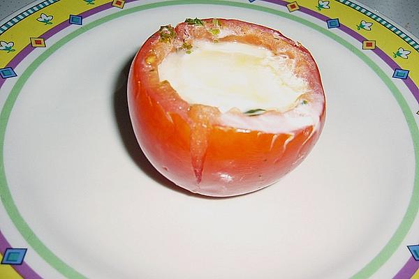 Eggs in Tomato Nest