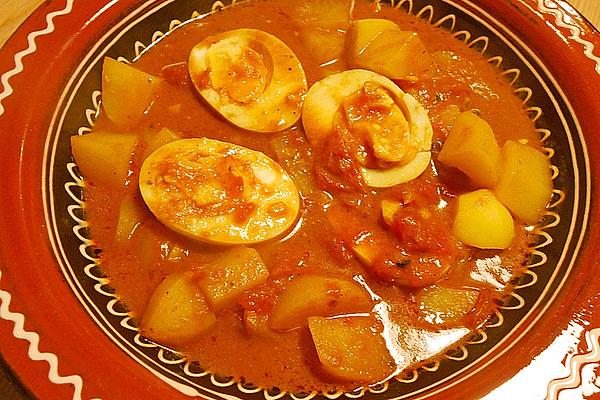 Eggs – Potato – Curry