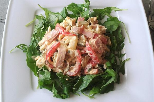 Eggs – Salad with Ham and Asparagus