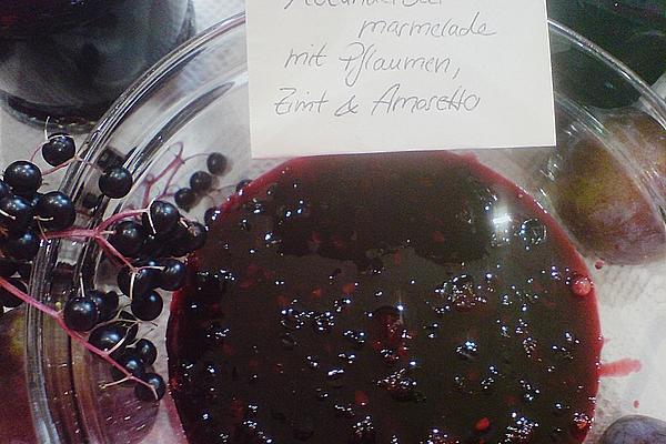 Elderberry Jam with Plums