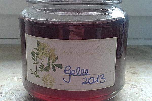 Elderflower Cherry Jelly