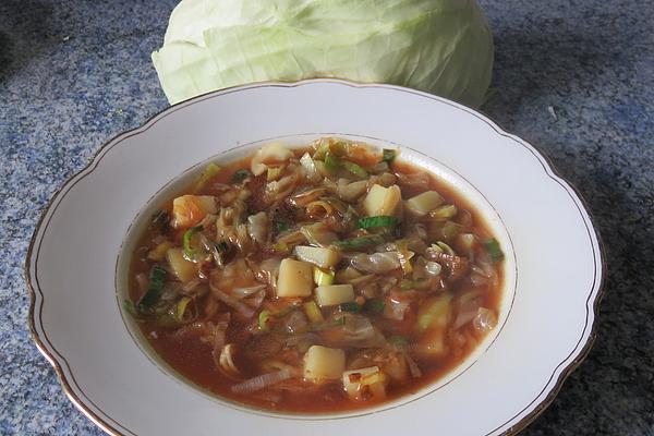 Emily`s Hot Cabbage Soup