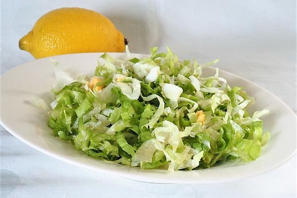 Endive Salad with Lemon Mayonnaise and Egg