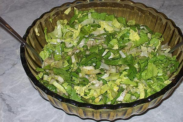 Endive Salad with Warm Dressing