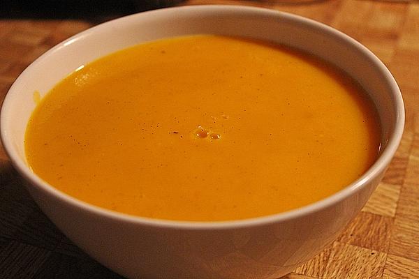 Evis Pumpkin Soup with Vanilla Flavor