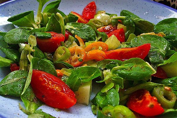 Exotic and Fruity-spicy Mediterranean Salad
