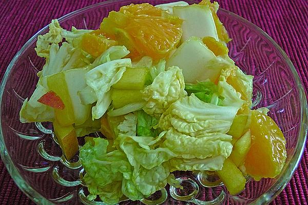 Exotic Chinese Cabbage Salad