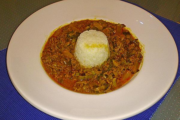 Exotic, Fruity Leek Curry