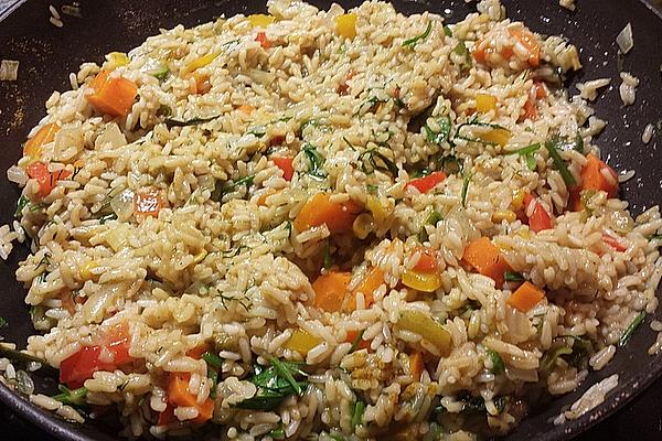 Exuna`s Colorful Vegetable Rice