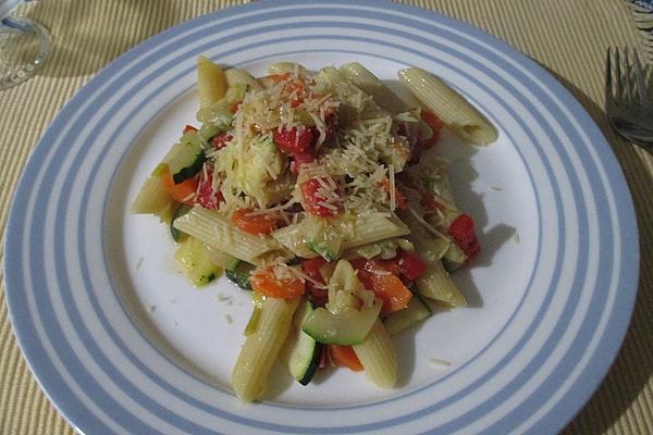 Farfalle with Vegetables
