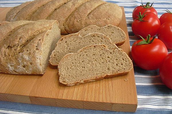 Farmer`s Bread with Turnip Tops