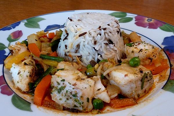 Fast Asian Fish Curry