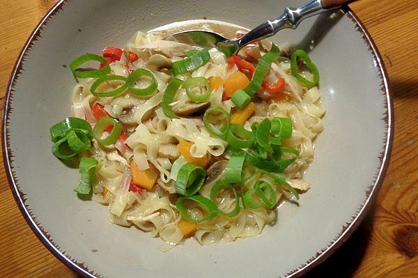 Fast Asian Noodle Soup