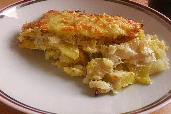 Fennel and Potato Gratin