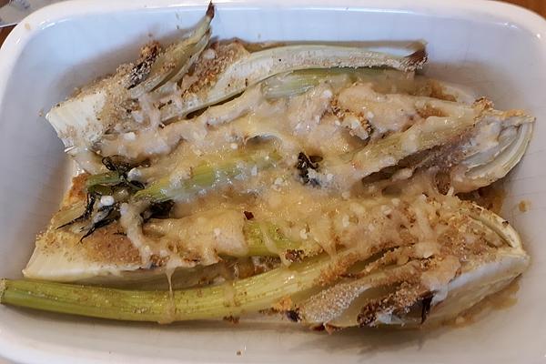 Fennel Baked with Parmesan