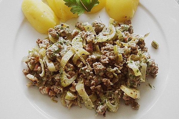 Fennel – Minced Meat Pan