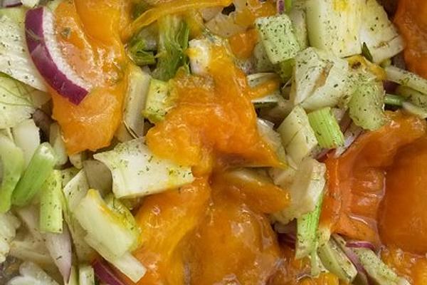Fennel Salad with Apricots