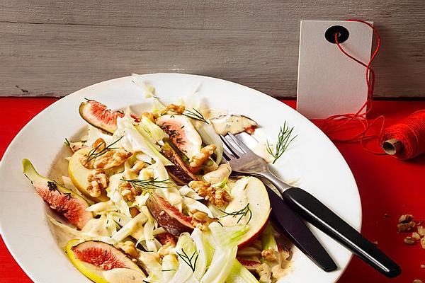 Fennel Salad with Fresh Figs