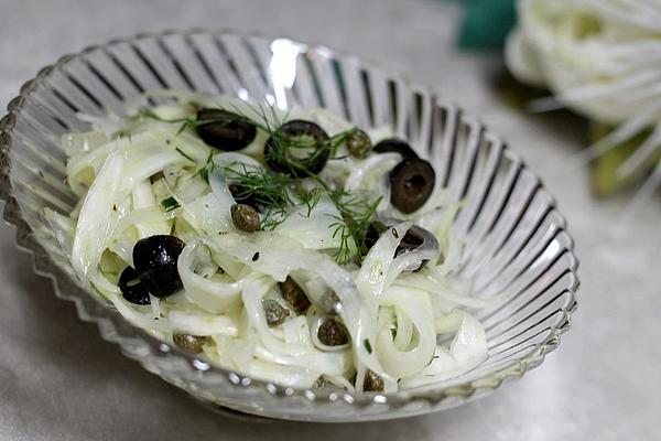 Fennel Salad with Olives and Capers