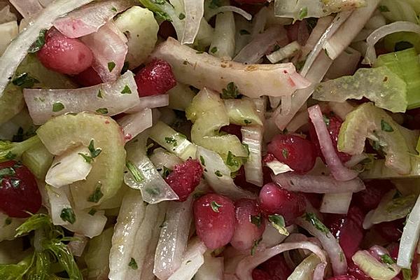 Fennel Salad with Pomegranate