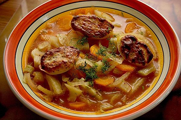 Fennel Stew with Parmesan Potatoes