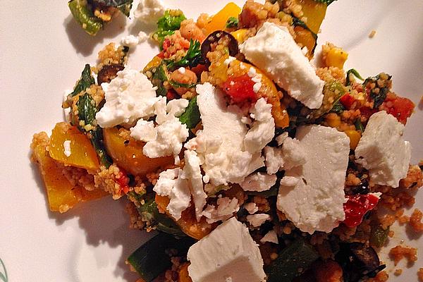 Feta Couscous Pan