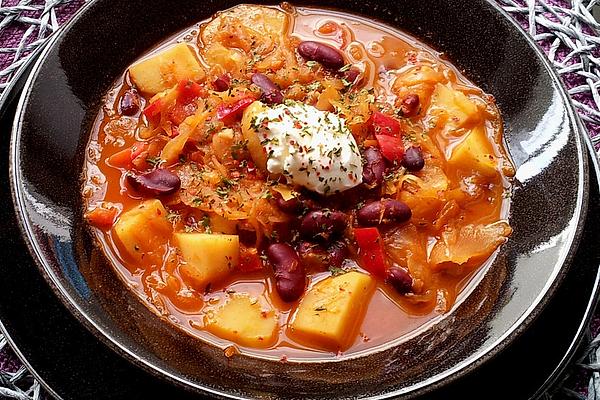 Fiery Sauerkraut Stew