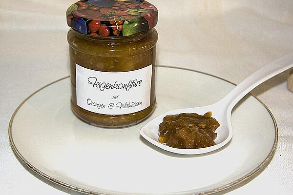 Fig Jam with Oranges and Walnuts
