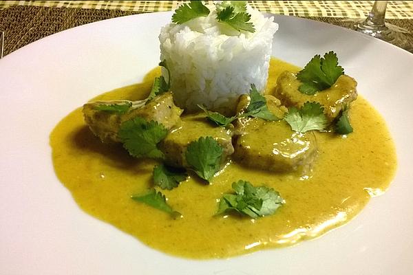 Fillet in Coconut Curry