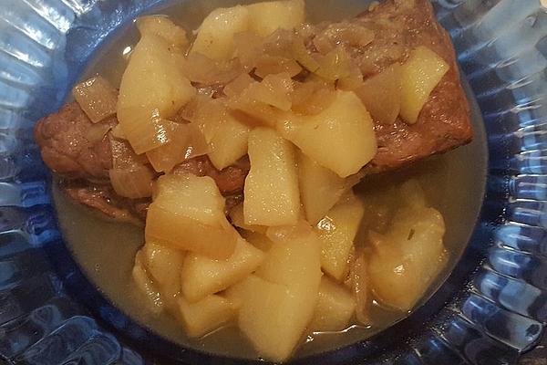 Fillet with Pears in Casserole