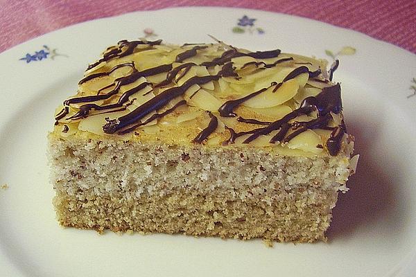 Fine Almond Cake from Tray