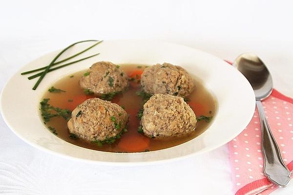 Fine Liver Dumpling Soup