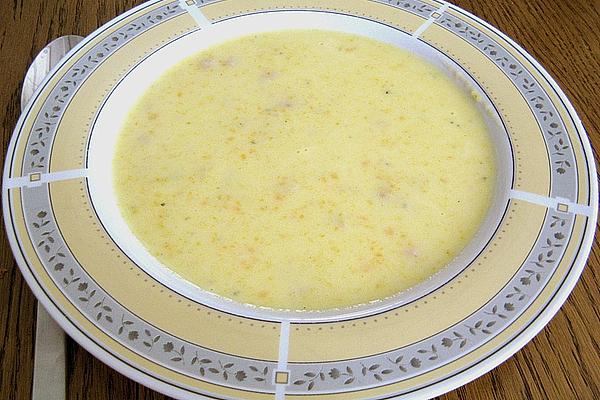 Fine Potato Soup with Bacon