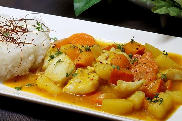 Fish and Potato Curry