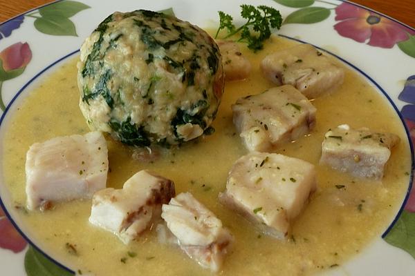 Fish Fricassee Great-grandmother`s Style