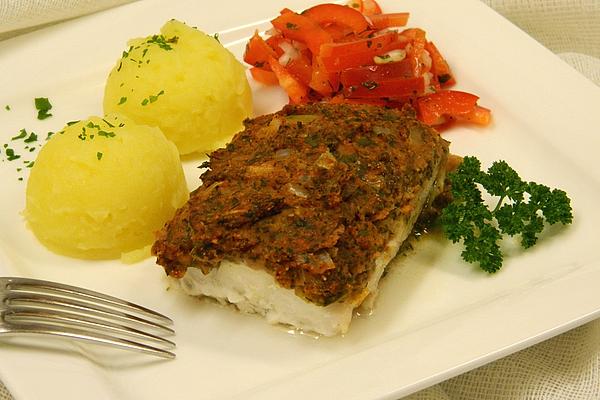 Fish with Herb Crust