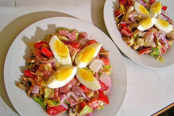 Fitness Salad with Mushrooms