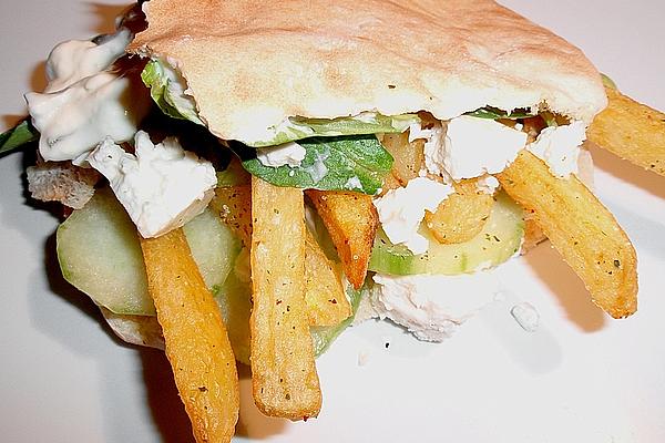 Flatbread with French Fries