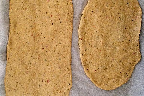 Flatbread with Sun-dried Tomatoes and Olives