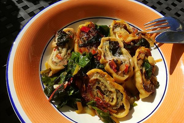 Florentine Spinach Maultaschen