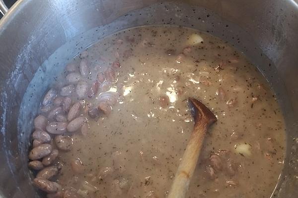 Franconian Bean Kernels with Beef Jerky