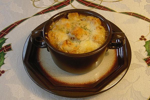 French Onion Soup with Franconian Wine
