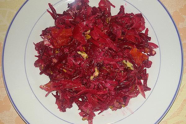 Fresh Beetroot with Fennel and Oranges