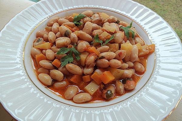 Fresh White Beans with Olive Oil